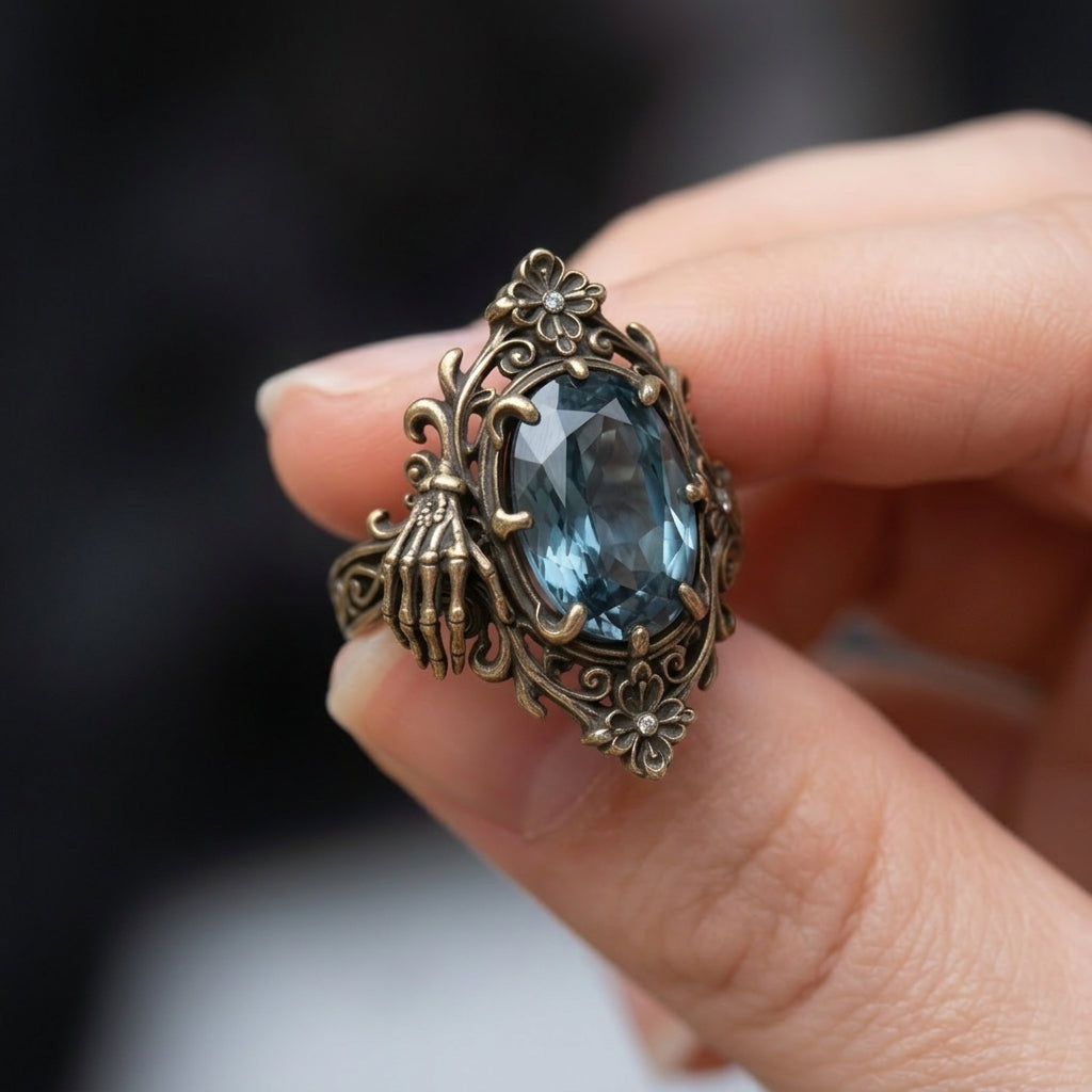 Demon's Claw Vintage  Goth Style Ring