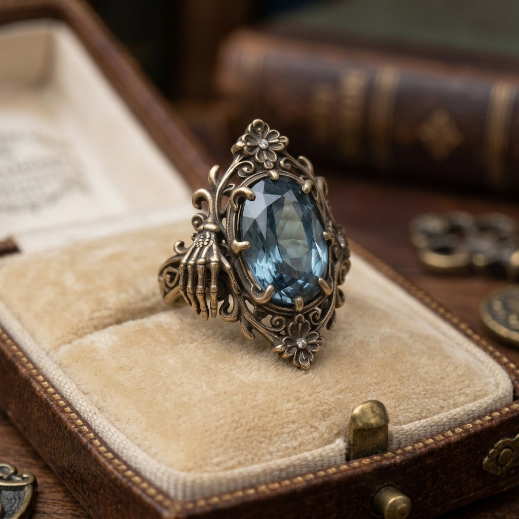 Demon's Claw Vintage  Goth Style Ring