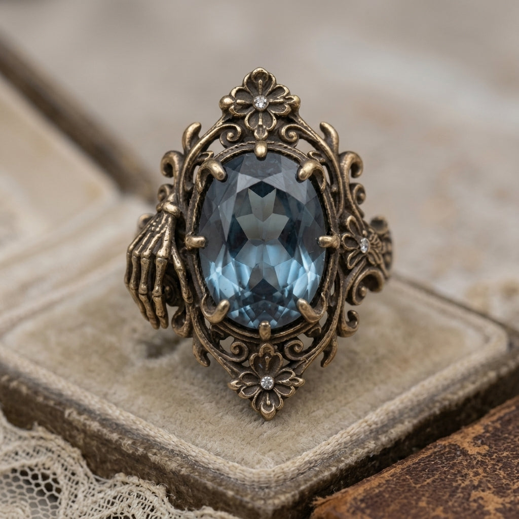 Demon's Claw Vintage  Goth Style Ring